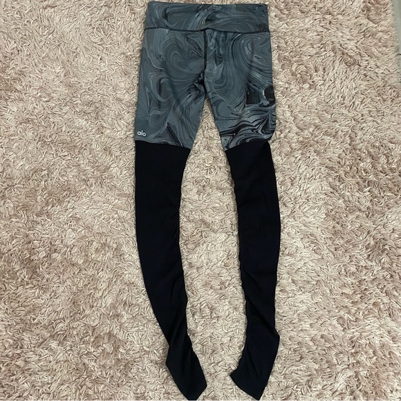 Alo Yoga | marble goddess ribbed leggings - Picture 3 of 6